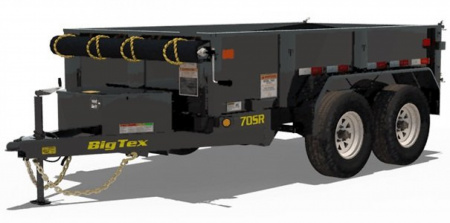 New 2025 BIG TEX TRAILERS 70SR-10-5W Dump Trailer