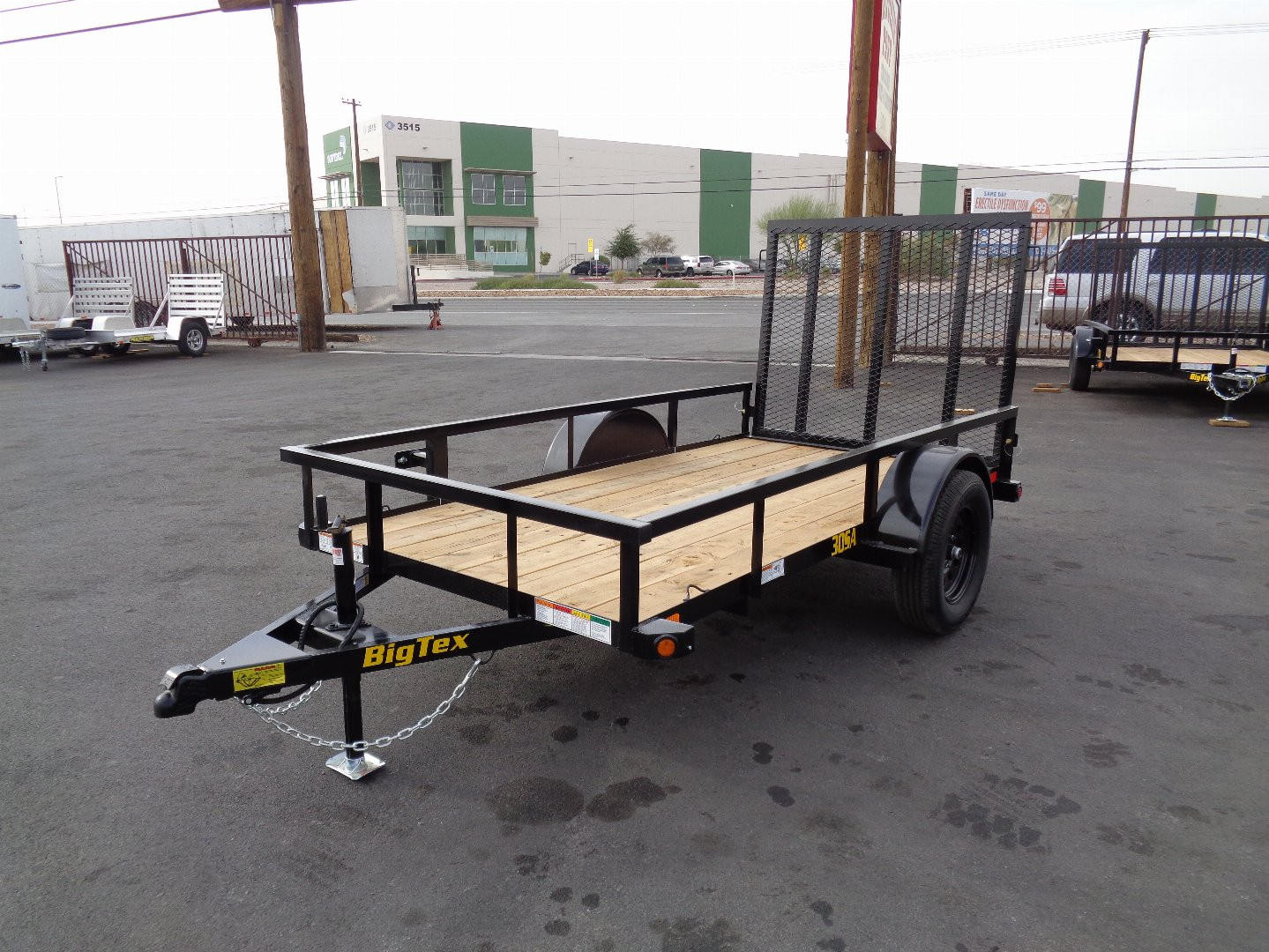 New 2024 Big Tex Trailers 35SA-10 Utility Trailer