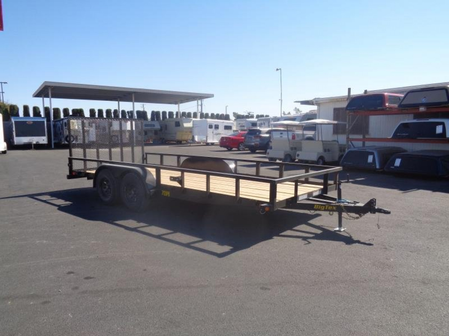 New 2025 Big Tex Trailers 70PI-18 Utility Trailer