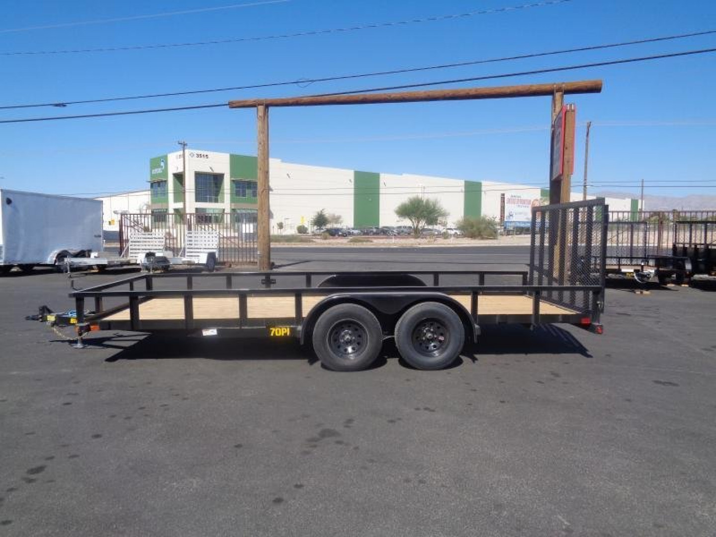 New 2025 Big Tex Trailers 70PI-18 Utility Trailer