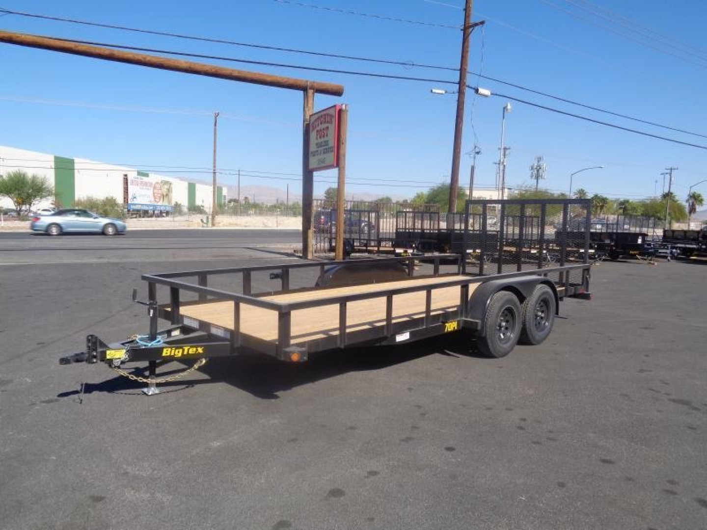 New 2025 Big Tex Trailers 70PI-18 Utility Trailer
