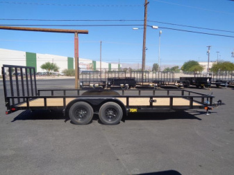 New 2025 Big Tex Trailers 70PI-18 Utility Trailer