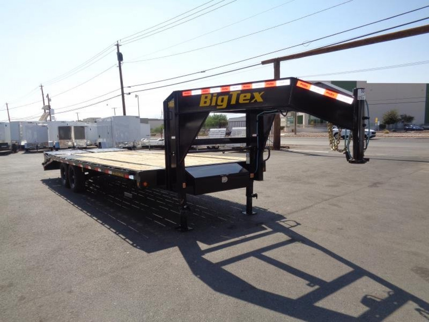 New 2023 Big Tex Trailers 14GN-20+5MR Gooseneck Flatbed Trailer