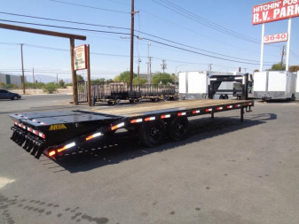 New 2023 Big Tex Trailers 14GN-20+5MR Gooseneck Flatbed Trailer