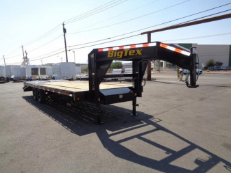 New 2023 Big Tex Trailers 14GN-20+5MR Gooseneck Flatbed Trailer