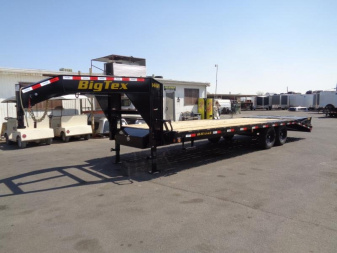 New 2023 Big Tex Trailers 14GN-20+5MR Gooseneck Flatbed Trailer
