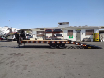 New 2023 Big Tex Trailers 14GN-20+5MR Gooseneck Flatbed Trailer