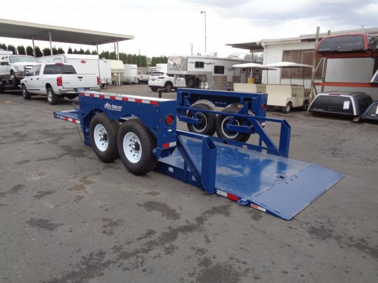 New 2024 Air Tow RENTAL-14 Flatbed Trailer
