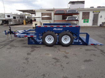 New 2024 Air Tow * RENTAL-14 * 14Ft Drop Deck Equipment Trailer
