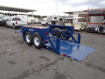 New 2024 Air Tow * RENTAL-14 * 14Ft Drop Deck Equipment Trailer