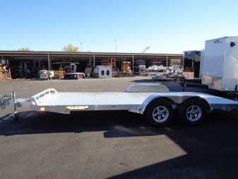 New 2025 Aluma 8218 DT Aluminum Car Hauler