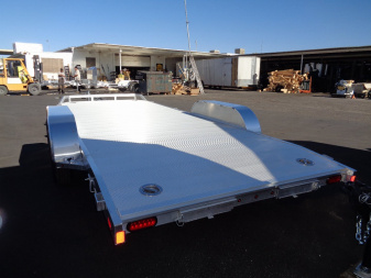 New 2025 Aluma 8218 DT Aluminum Car Hauler