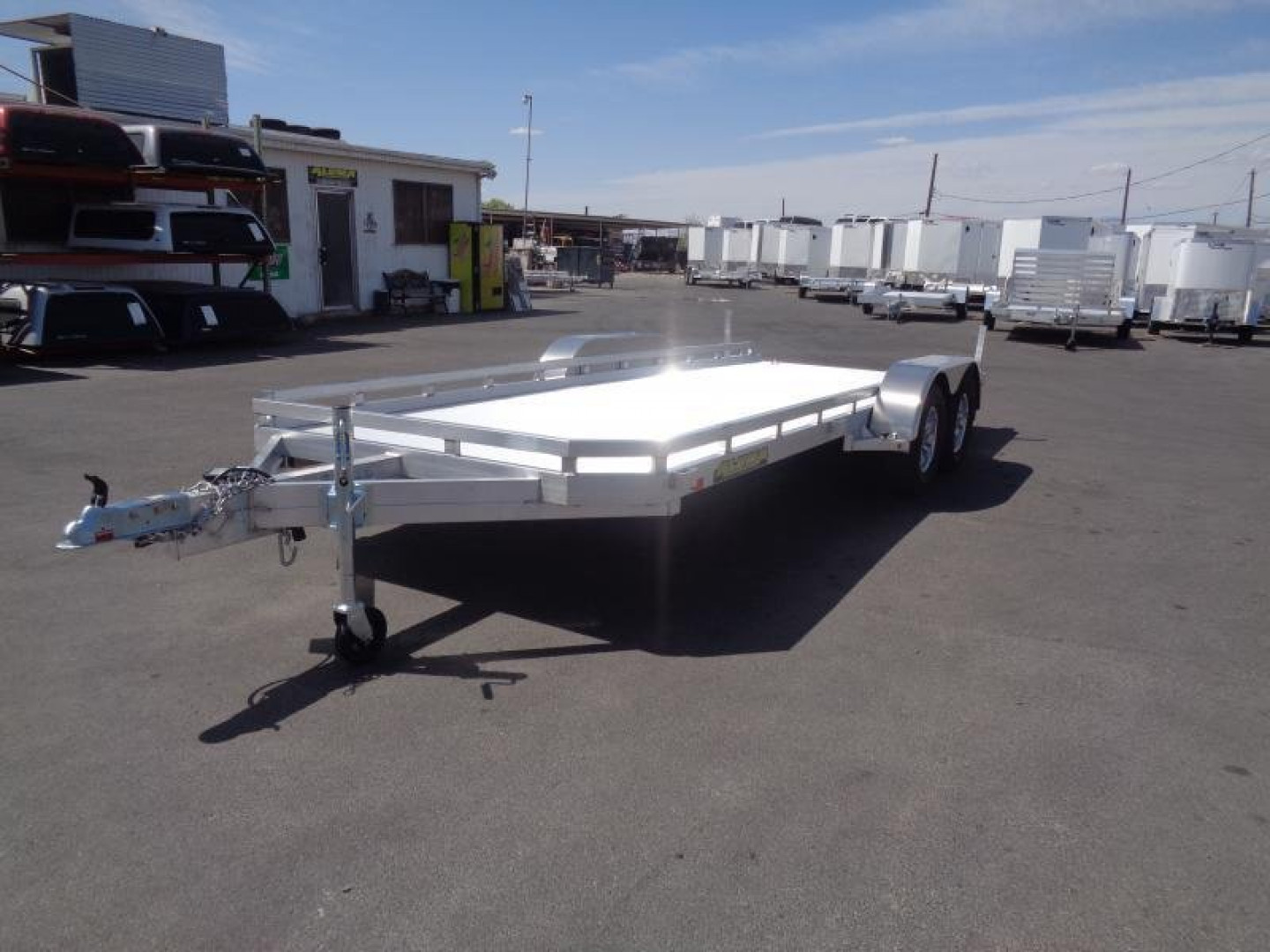 New 2025 Aluma 7818R Utility Trailer