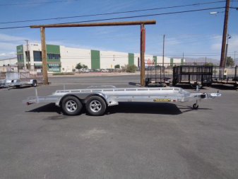 New 2025 Aluma 7818R Utility Trailer