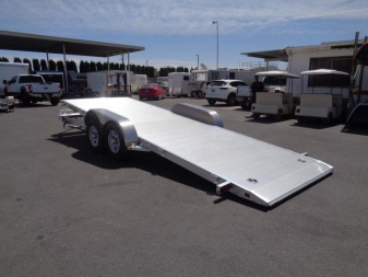 New 2025 Aluma 8220H TILT Utility Trailer
