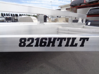 New 2025 Aluma 8214HS TILT Utility Trailer