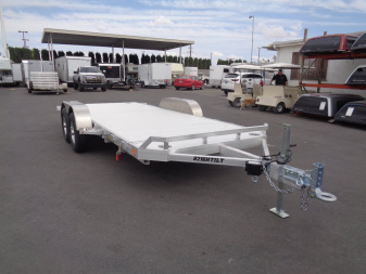 New 2025 Aluma 8214HS TILT Utility Trailer