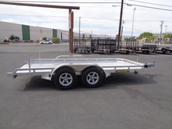 New 2025 ALUMA * 7814R * 14Ft Tandem Axle 7k Car Hauler