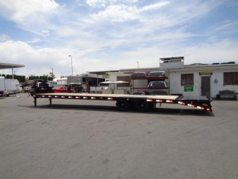 New 2025 Big Tex Trailers 25GN-40D5A Gooseneck Flatbed Trailer