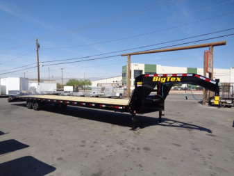 New 2025 Big Tex Trailer * 16GN-40D5A * 40ft Super Duty Single Wheel Tandem Axle Gooseneck Trailer