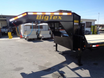 New 2025 Big Tex Trailer * 16GN-40D5A * 40ft Super Duty Single Wheel Tandem Axle Gooseneck Trailer