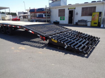New 2025 Big Tex Trailer * 16GN-40D5A * 40ft Super Duty Single Wheel Tandem Axle Gooseneck Trailer