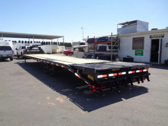 New 2025 Big Tex Trailer * 16GN-40D5A * 40ft Super Duty Single Wheel Tandem Axle Gooseneck Trailer