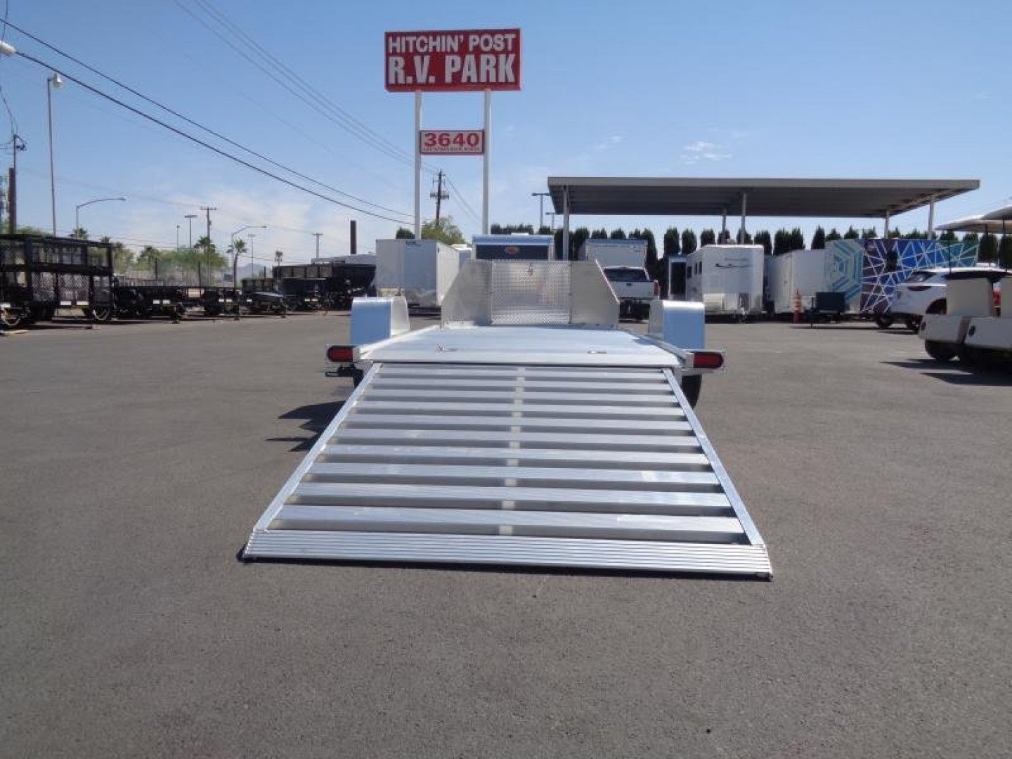 New 2024 Aluma TK1 Trike/Motorcycle Trailer