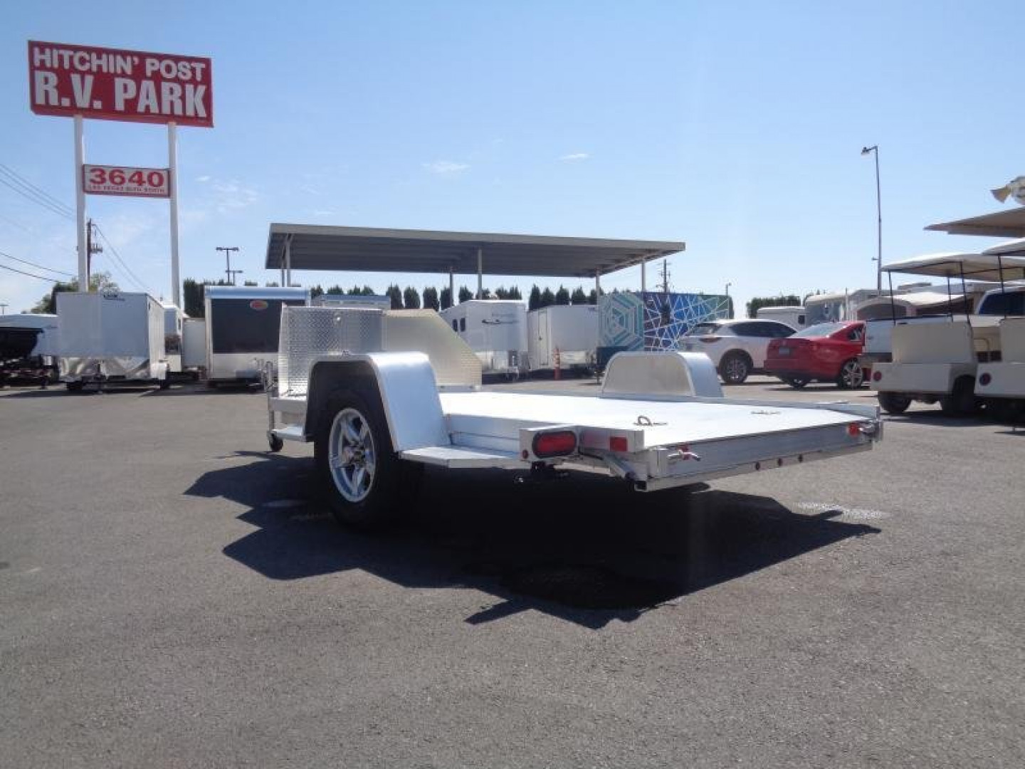 New 2024 Aluma TK1 Trike/Motorcycle Trailer