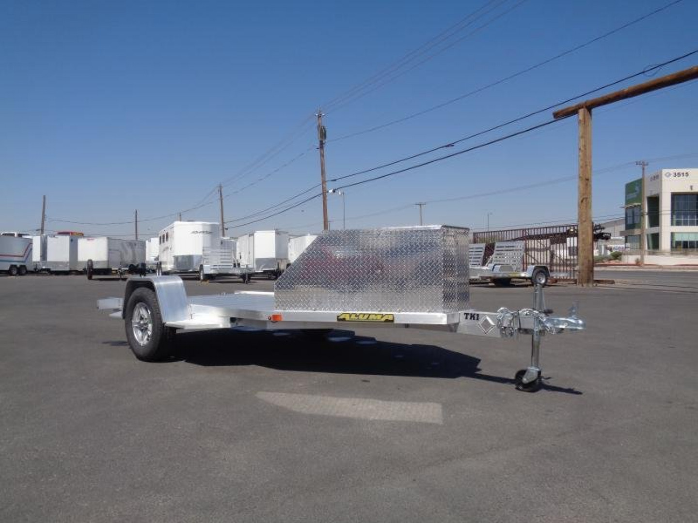 New 2024 Aluma TK1 Trike/Motorcycle Trailer