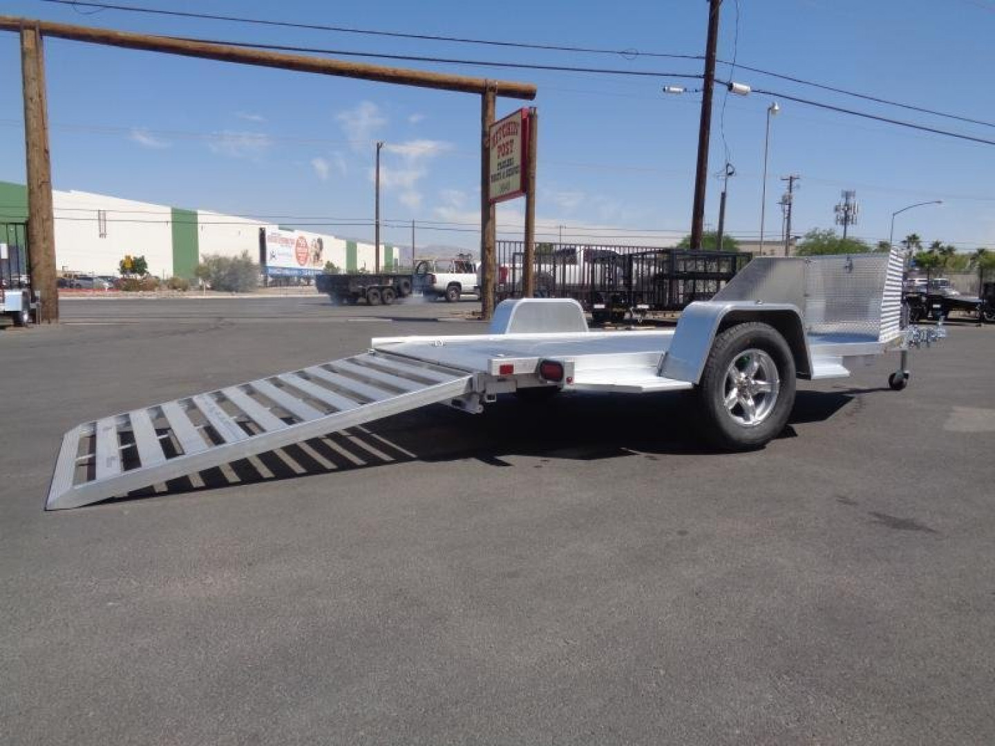 New 2024 Aluma TK1 Trike/Motorcycle Trailer