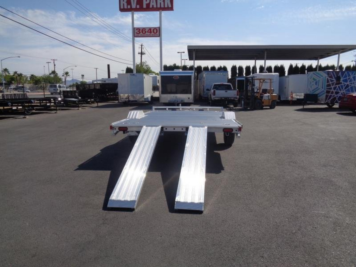 New 2024 Aluma WB15H-S Utility Trailer