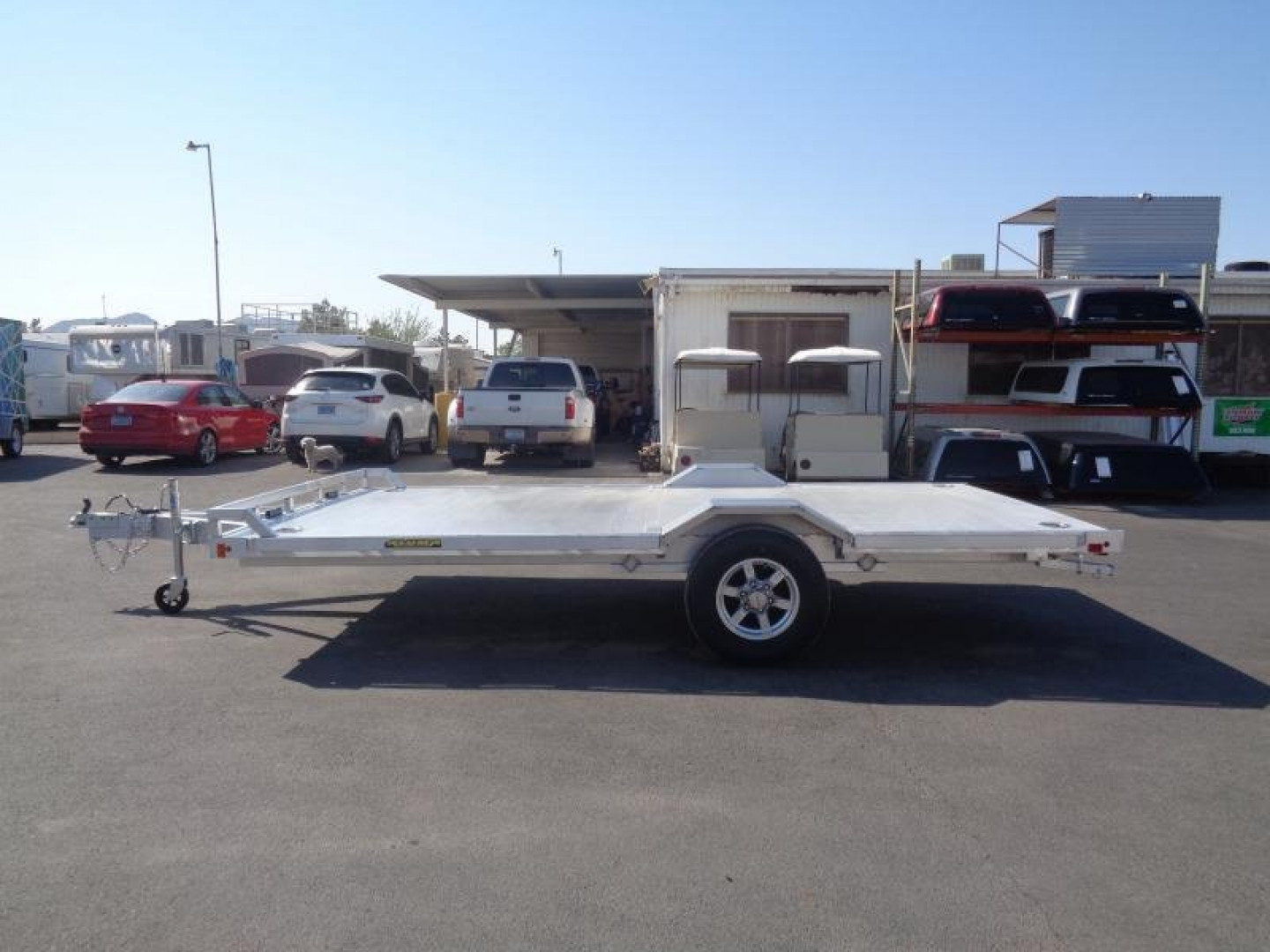 New 2024 Aluma WB15H-S Utility Trailer