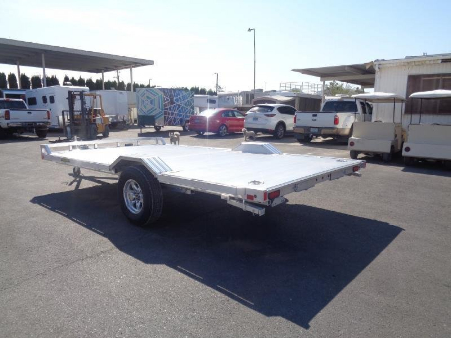 New 2024 Aluma WB15H-S Utility Trailer