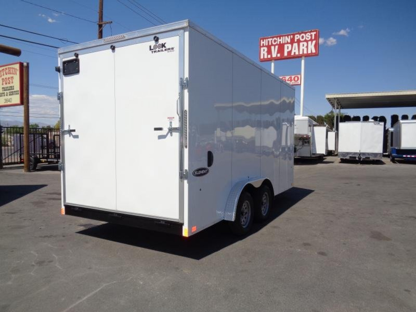 New 2024 Look Trailers Ll Cargo - Element Se Ft V-nose Tandem Cargo / Enclosed Trailer