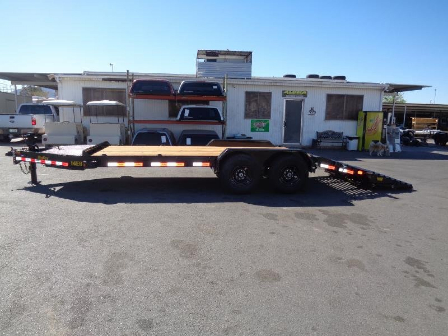 New 2024 Big Tex Trailers * 14EH-18D3A * 18Ft Heavy Duty Tandem Axle I-Beam Equipment Trailer