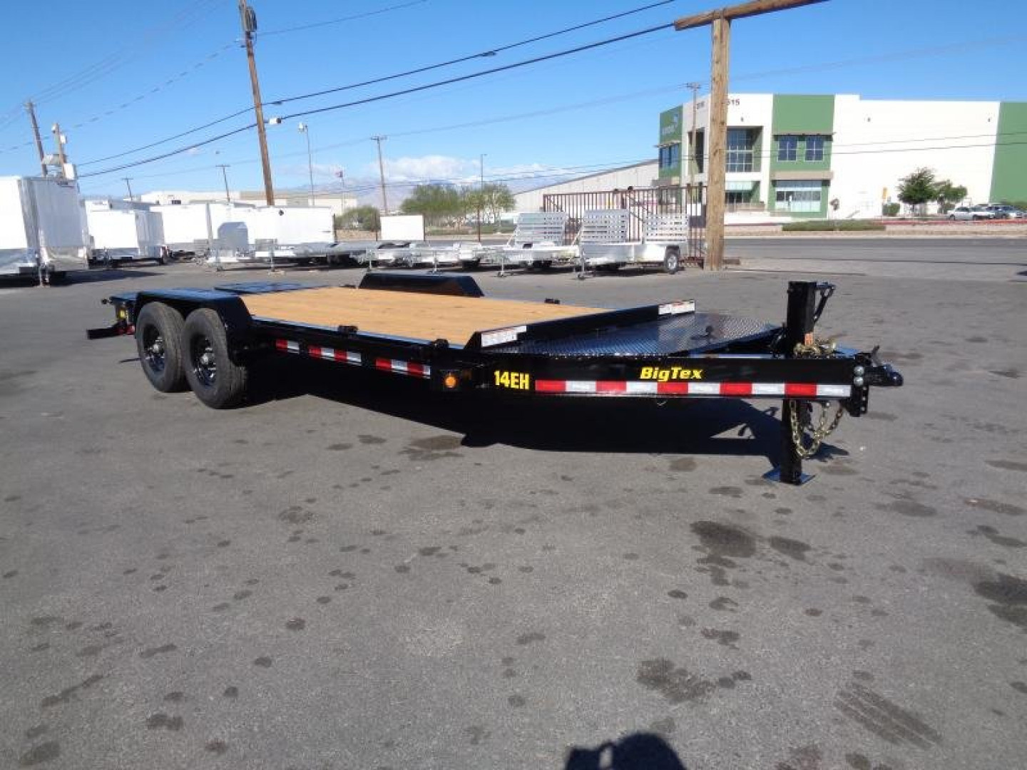 New 2024 Big Tex Trailers * 14EH-18D3A * 18Ft Heavy Duty Tandem Axle I-Beam Equipment Trailer