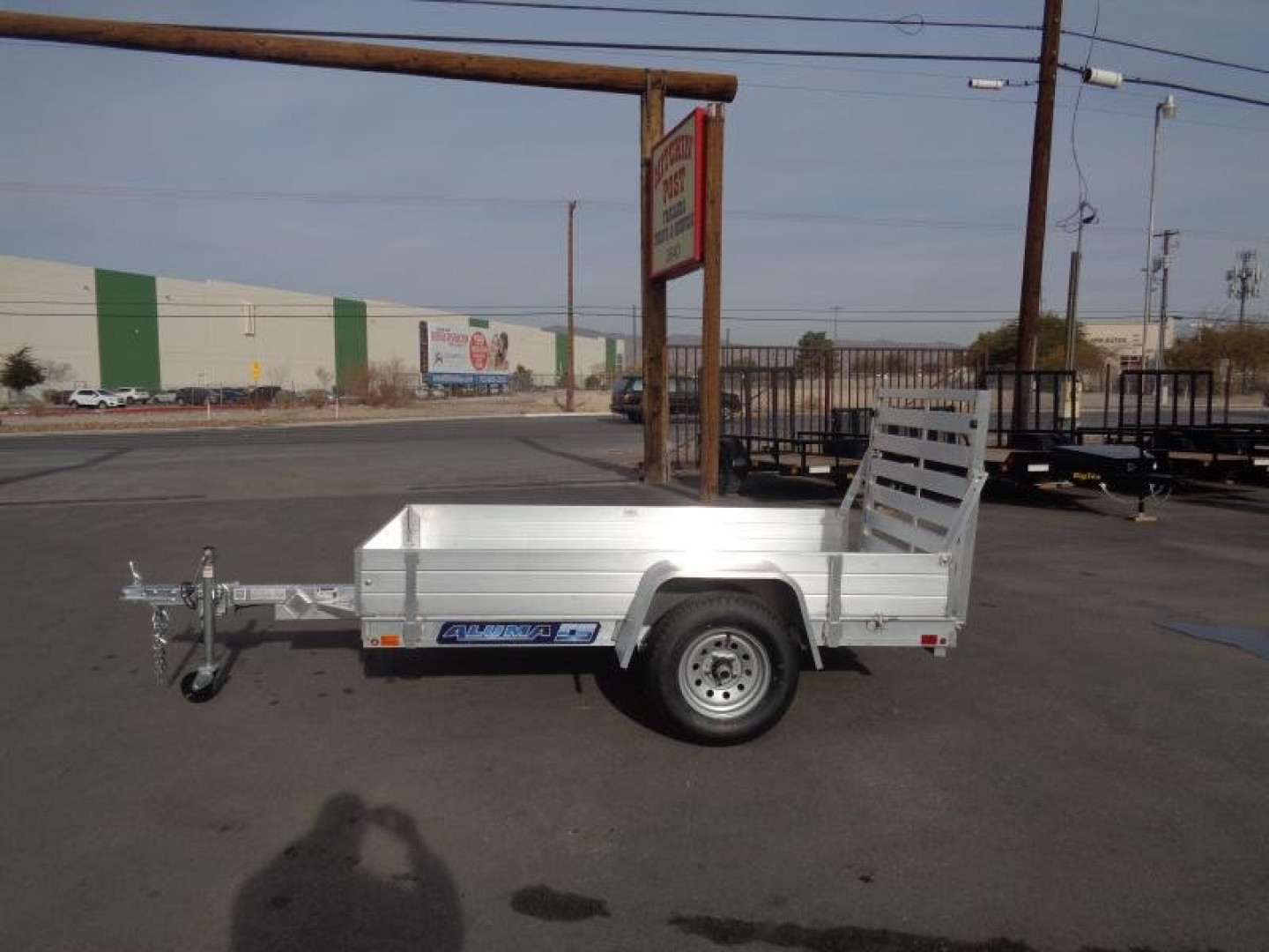 New 2023 Aluma 548S Utility Trailer