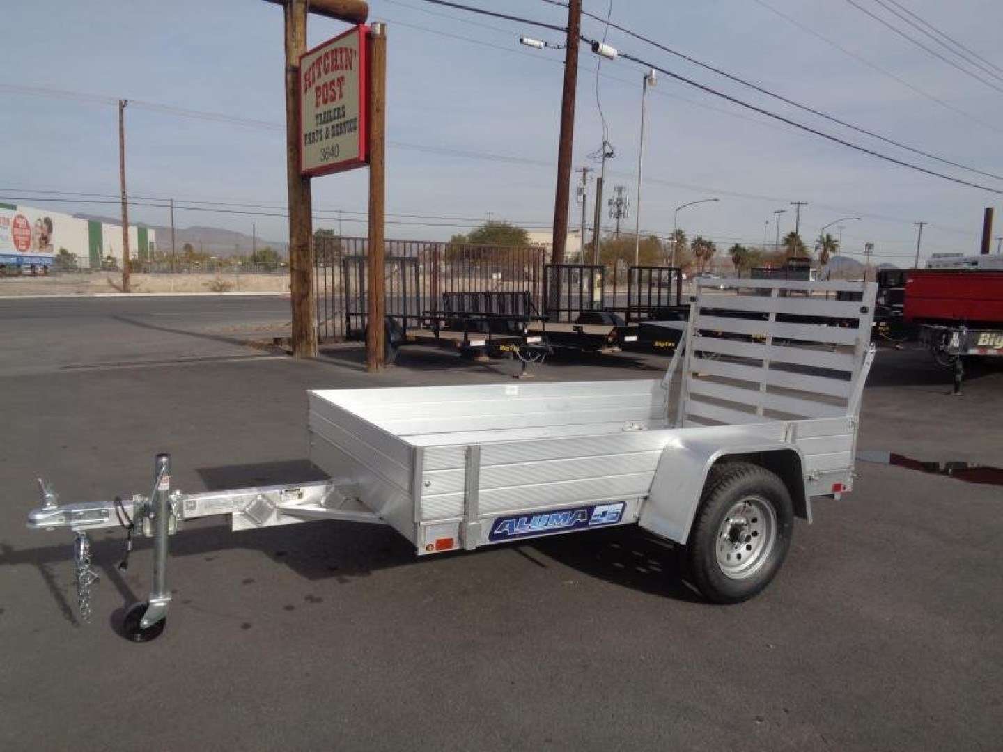 New 2023 Aluma 548S Utility Trailer