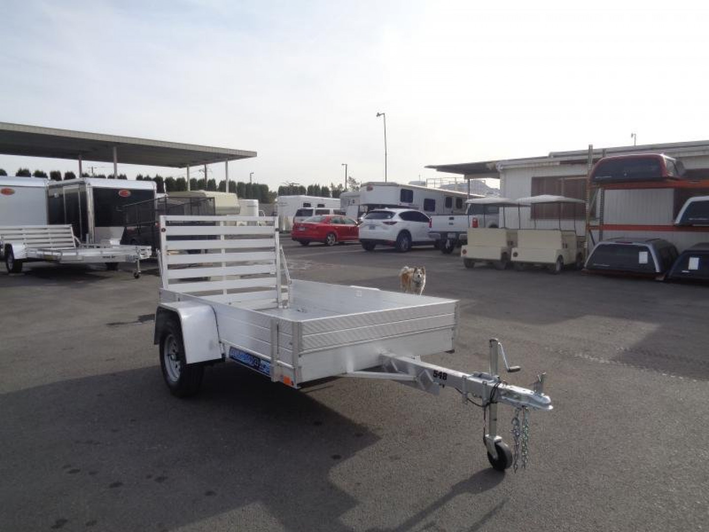 New 2023 Aluma 548S Utility Trailer