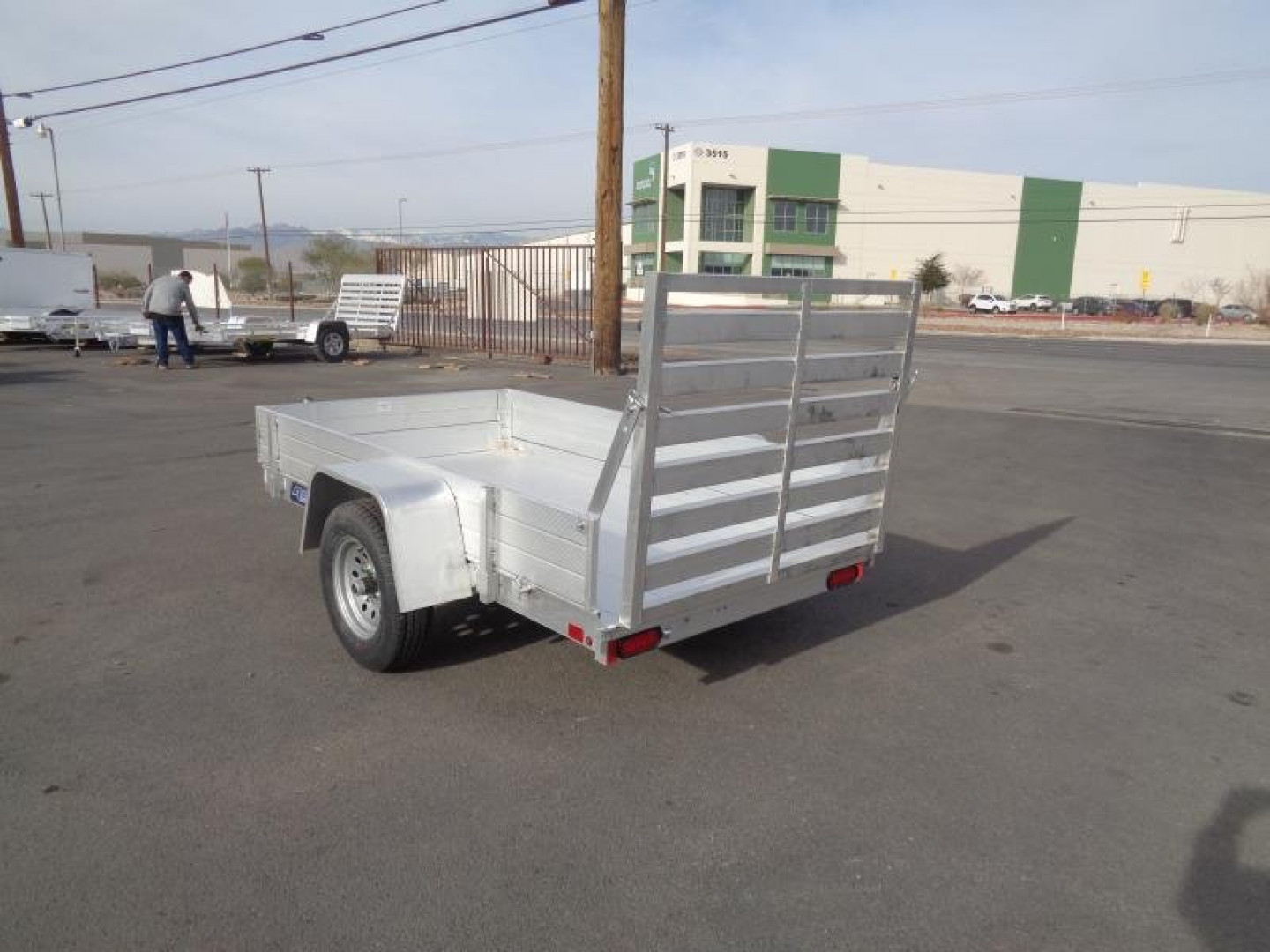 New 2023 Aluma 548S Utility Trailer