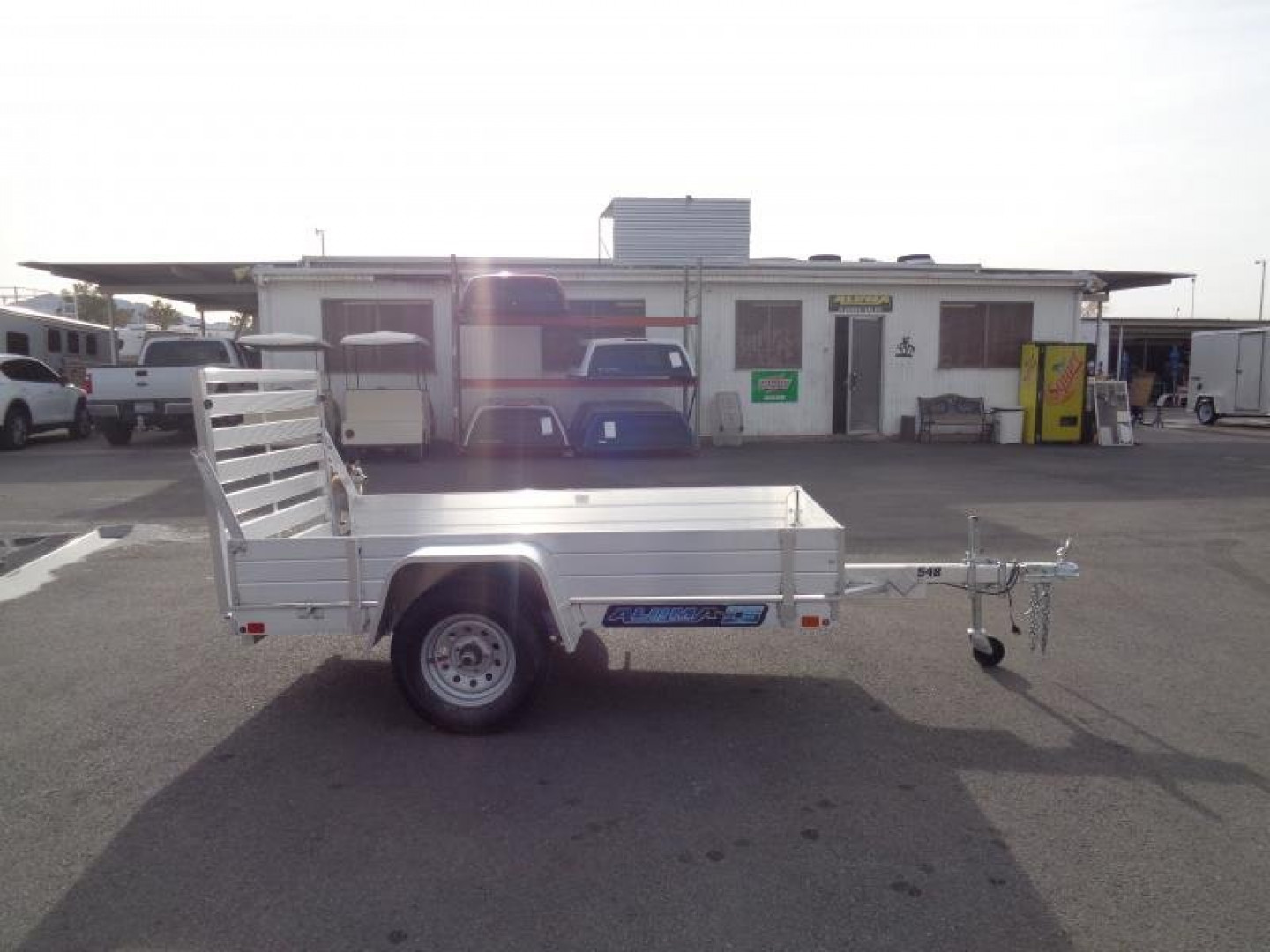 New 2023 Aluma 548S Utility Trailer