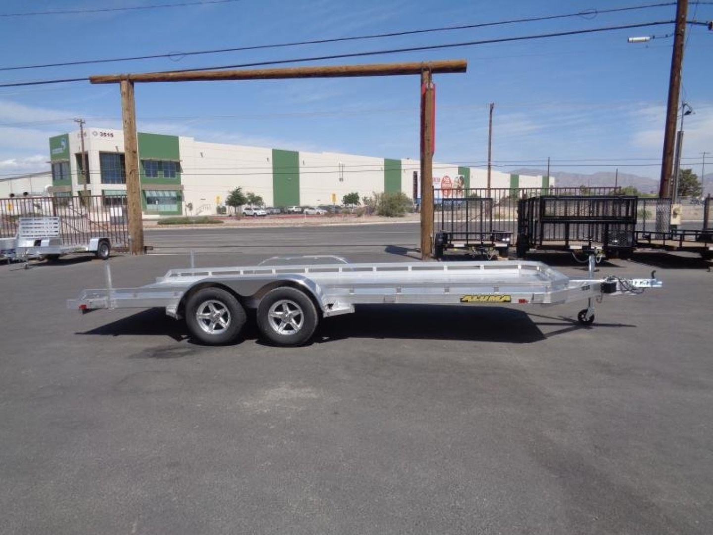 New 2024 Aluma 7818R Utility Trailer