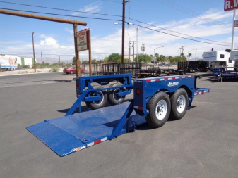 New 2024 Air Tow * T14-10 * 14FT Drop Deck Equipment Trailer