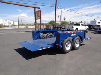 New 2024 Air Tow * T14-10 * 14FT Drop Deck Equipment Trailer