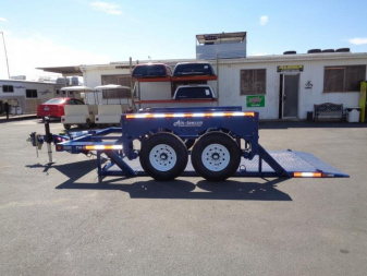 New 2024 Air Tow * T14-10 * 14FT Drop Deck Equipment Trailer