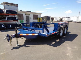 New 2024 Air Tow * T14-10 * 14FT Drop Deck Equipment Trailer