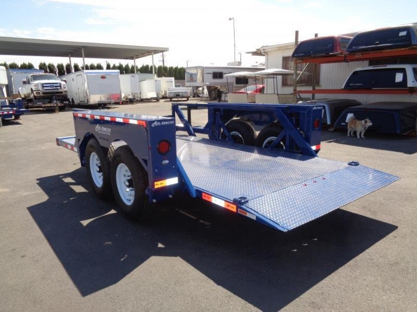 New 2024 Air Tow * T14-10 * 14Ft Drop Deck Equipment Trailer