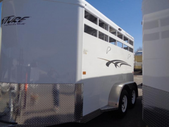 New 2024 Trails West ADVENTURE II 2H Horse Trailer
