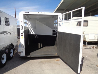 New 2024 Trails West ADVENTURE II 2H Horse Trailer